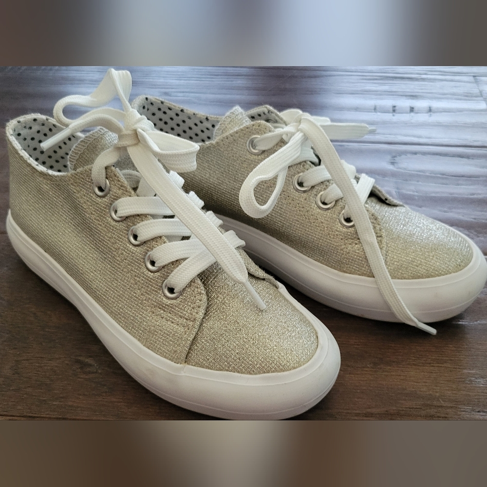 Cynthia Rowley Gold Kids Shoes